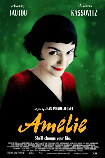 Affiche de Le fabuleux destin d’Amélie Poulain