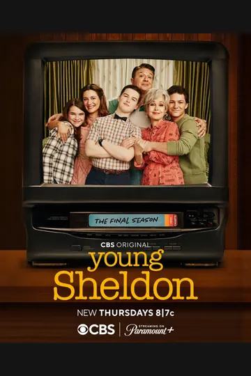 Affiche de Young Sheldon S1 S2 S3 S4 S5