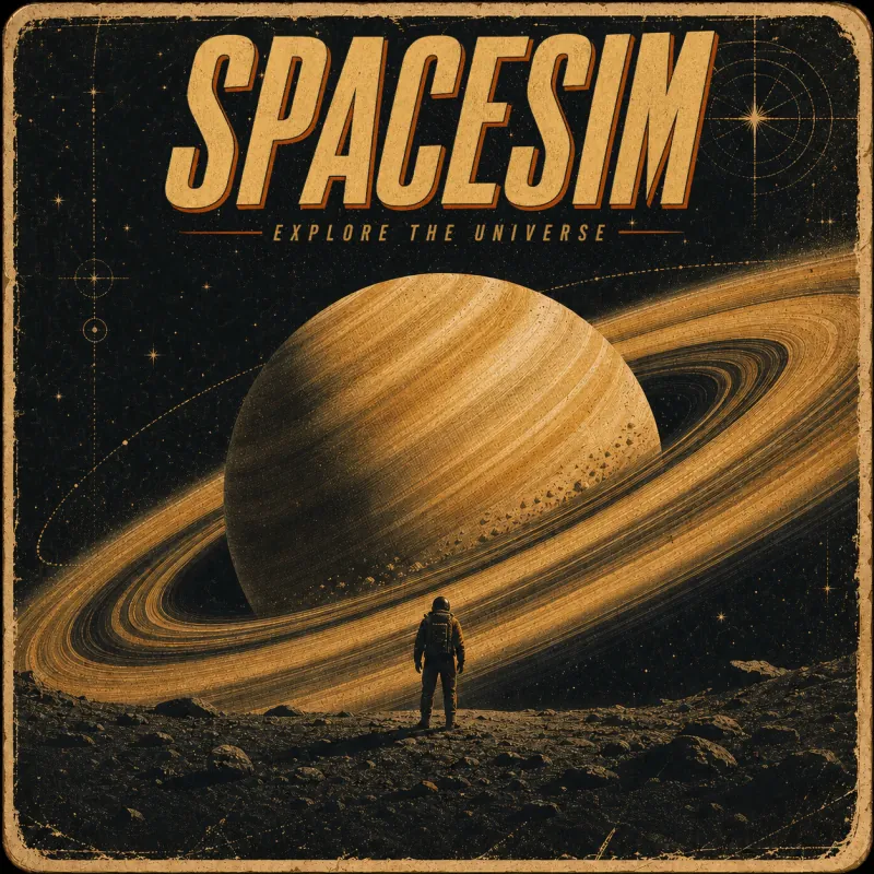 SpaceSim cover